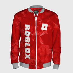 Бомбер мужской ROBLOX: Red Style, цвет: 3D-меланж