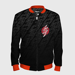 Бомбер мужской HENTAI HEAVEN, цвет: 3D-красный
