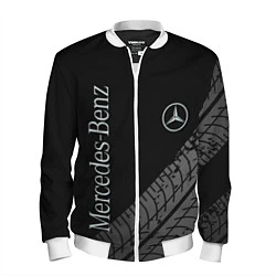 Бомбер мужской Mercedes AMG: Street Style, цвет: 3D-белый
