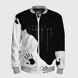 Бомбер мужской DEATH STRANDING, цвет: 3D-меланж