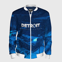 Бомбер мужской Detroit: Become Human, цвет: 3D-белый