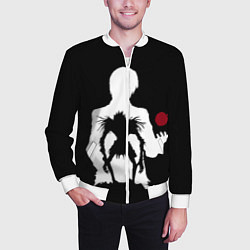 Бомбер мужской Рюк в свете, цвет: 3D-белый — фото 2