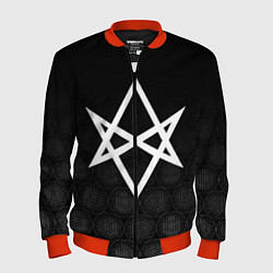 Бомбер мужской BRING ME THE HORIZON, цвет: 3D-красный