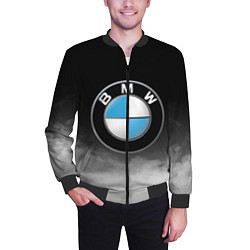 Бомбер мужской BMW, цвет: 3D-черный — фото 2