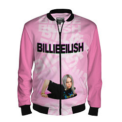 Мужской бомбер Billie Eilish: Pink Mood