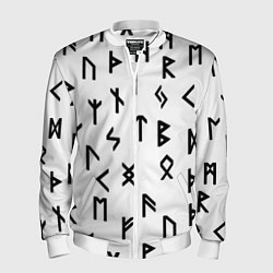 Мужской бомбер РУСЬ РУНЫ