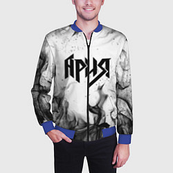 Бомбер мужской АРИЯ, цвет: 3D-синий — фото 2