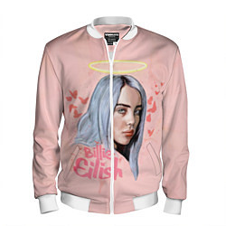 Бомбер мужской Billie Eilish, цвет: 3D-белый