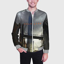 Бомбер мужской HALF LIFE, цвет: 3D-меланж — фото 2