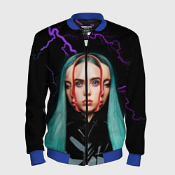 Бомбер мужской BILLIE EILISH, цвет: 3D-синий
