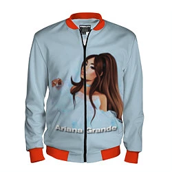 Бомбер мужской Ariana Grande Ариана Гранде, цвет: 3D-красный