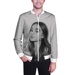 Бомбер мужской Ariana Grande Ариана Гранде, цвет: 3D-белый — фото 2