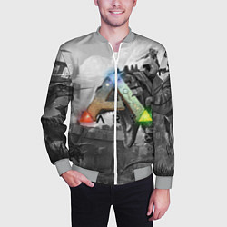 Бомбер мужской Ark Survival Evolved, цвет: 3D-меланж — фото 2