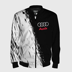 Бомбер мужской AUDI, цвет: 3D-черный