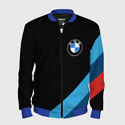 Бомбер мужской BMW, цвет: 3D-синий
