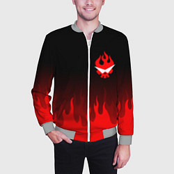 Бомбер мужской GURREN LAGANN, цвет: 3D-меланж — фото 2
