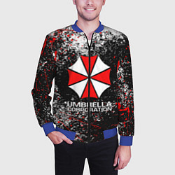 Бомбер мужской UMBRELLA CORP, цвет: 3D-синий — фото 2
