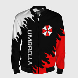 Бомбер мужской UMBRELLA CORP, цвет: 3D-черный