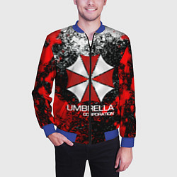 Бомбер мужской UMBRELLA CORP, цвет: 3D-синий — фото 2