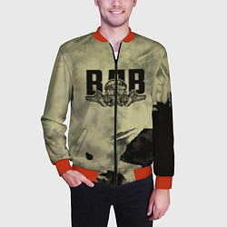 Бомбер мужской ВДВ, цвет: 3D-красный — фото 2