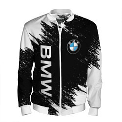Бомбер мужской BMW, цвет: 3D-белый