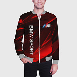 Бомбер мужской BMW БМВ Z, цвет: 3D-меланж — фото 2