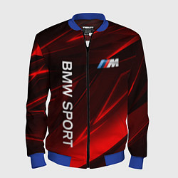 Бомбер мужской BMW БМВ Z, цвет: 3D-синий