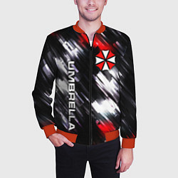 Бомбер мужской UMBRELLA CORPORATION, цвет: 3D-красный — фото 2