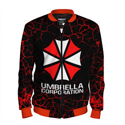 Бомбер мужской UMBRELLA CORPORATION, цвет: 3D-красный