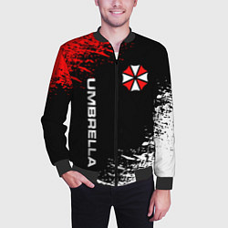 Бомбер мужской UMBRELLA CORPORATION, цвет: 3D-черный — фото 2