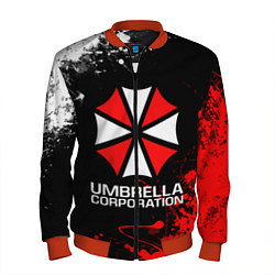 Бомбер мужской UMBRELLA CORPORATION, цвет: 3D-красный
