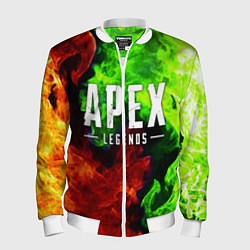 Бомбер мужской APEX LEGENDS, цвет: 3D-белый