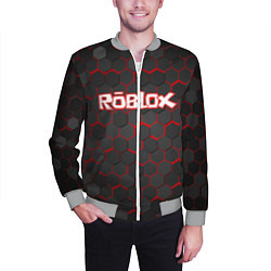 Бомбер мужской ROBLOX, цвет: 3D-меланж — фото 2
