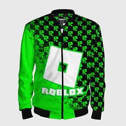 Бомбер мужской Roblox, цвет: 3D-черный