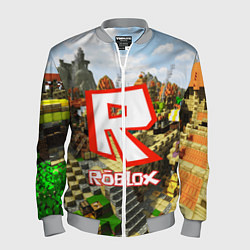Бомбер мужской ROBLOX, цвет: 3D-меланж
