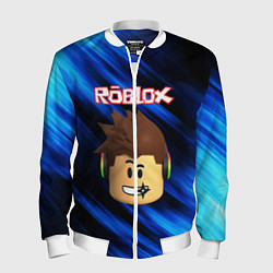 Бомбер мужской ROBLOX, цвет: 3D-белый