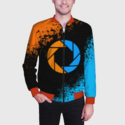 Бомбер мужской PORTAL, цвет: 3D-красный — фото 2
