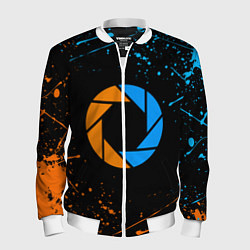 Бомбер мужской PORTAL, цвет: 3D-белый
