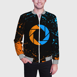 Бомбер мужской PORTAL, цвет: 3D-меланж — фото 2