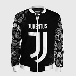 Бомбер мужской JUVENTUS, цвет: 3D-белый