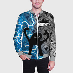 Бомбер мужской ЪУЪ FORTNITE, цвет: 3D-меланж — фото 2