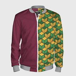 Бомбер мужской ГИЮ ТОМИОКА, цвет: 3D-меланж