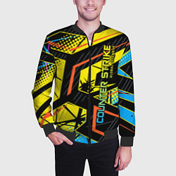 Бомбер мужской Counter-Strike, цвет: 3D-черный — фото 2