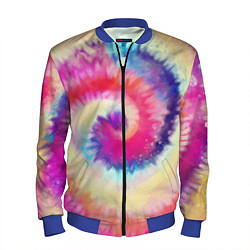 Мужской бомбер Tie Dye vortex