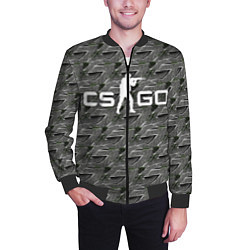 Бомбер мужской CS GO, цвет: 3D-черный — фото 2
