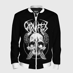 Бомбер мужской Carnifex, цвет: 3D-белый