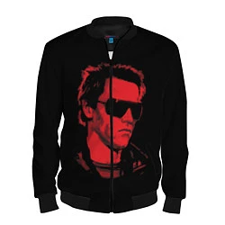Бомбер мужской The Terminator 1984, цвет: 3D-черный