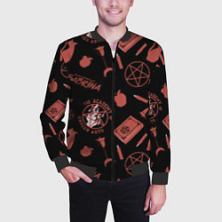 Бомбер мужской Сабрина, цвет: 3D-черный — фото 2