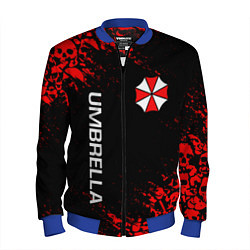 Бомбер мужской UMBRELLA CORP, цвет: 3D-синий