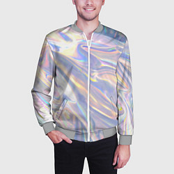 Бомбер мужской Фольга, цвет: 3D-меланж — фото 2